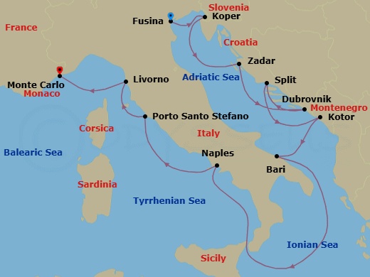 Route map