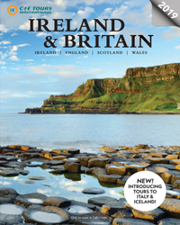 CIE Tours to Ireland and Britain (brochure cover)