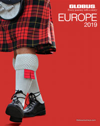 We Guarantee Lowest Globus Prices. (brochure cover)