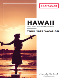 Trafalgar Tours - Hawaii (brochure cover)