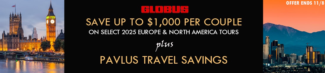 Globus Tours 2025 Savings