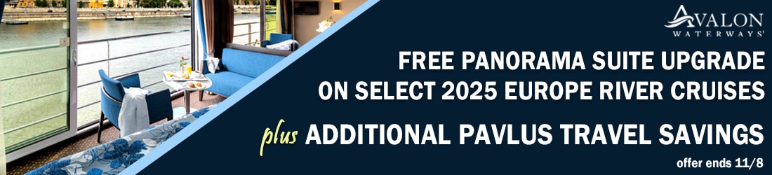 Avalon Panorama Suite Upgrade Offer