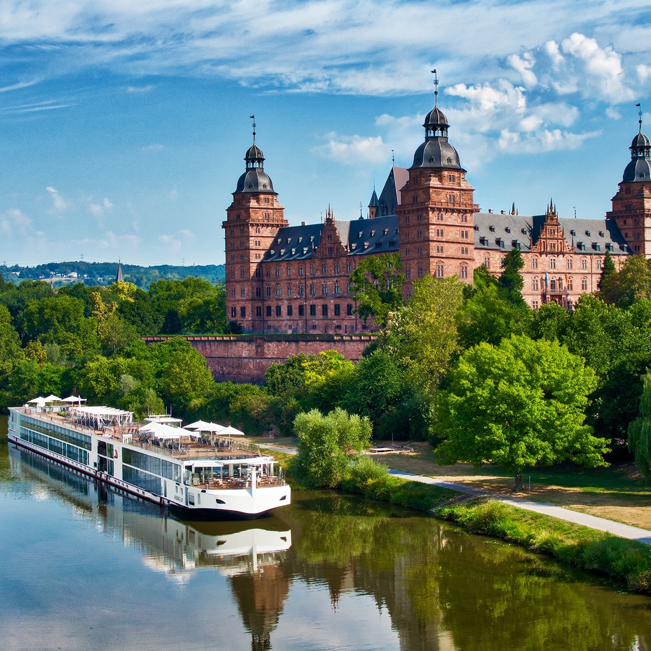 Viking river cruise on European river