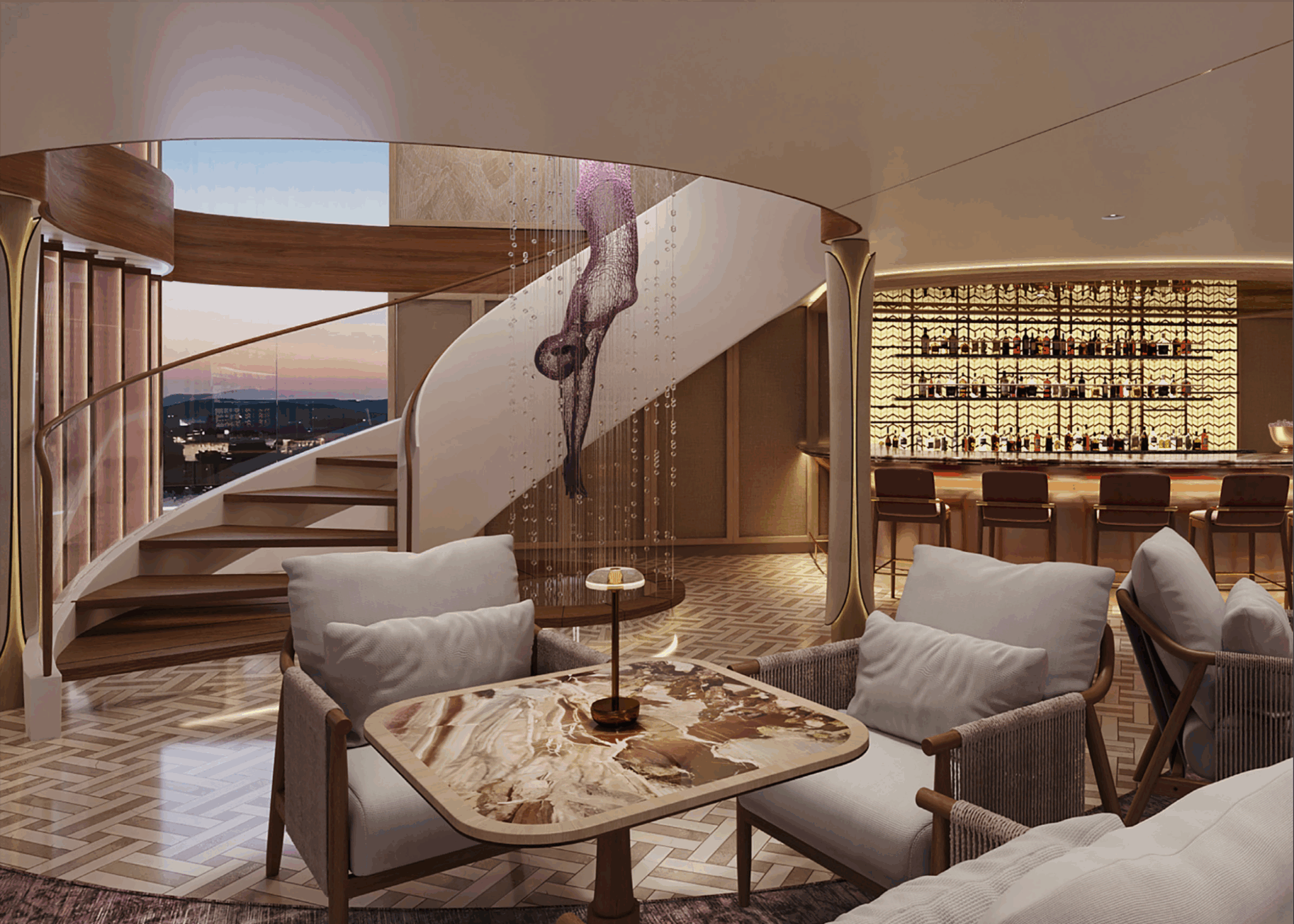 Grand Entrance lounge and bar