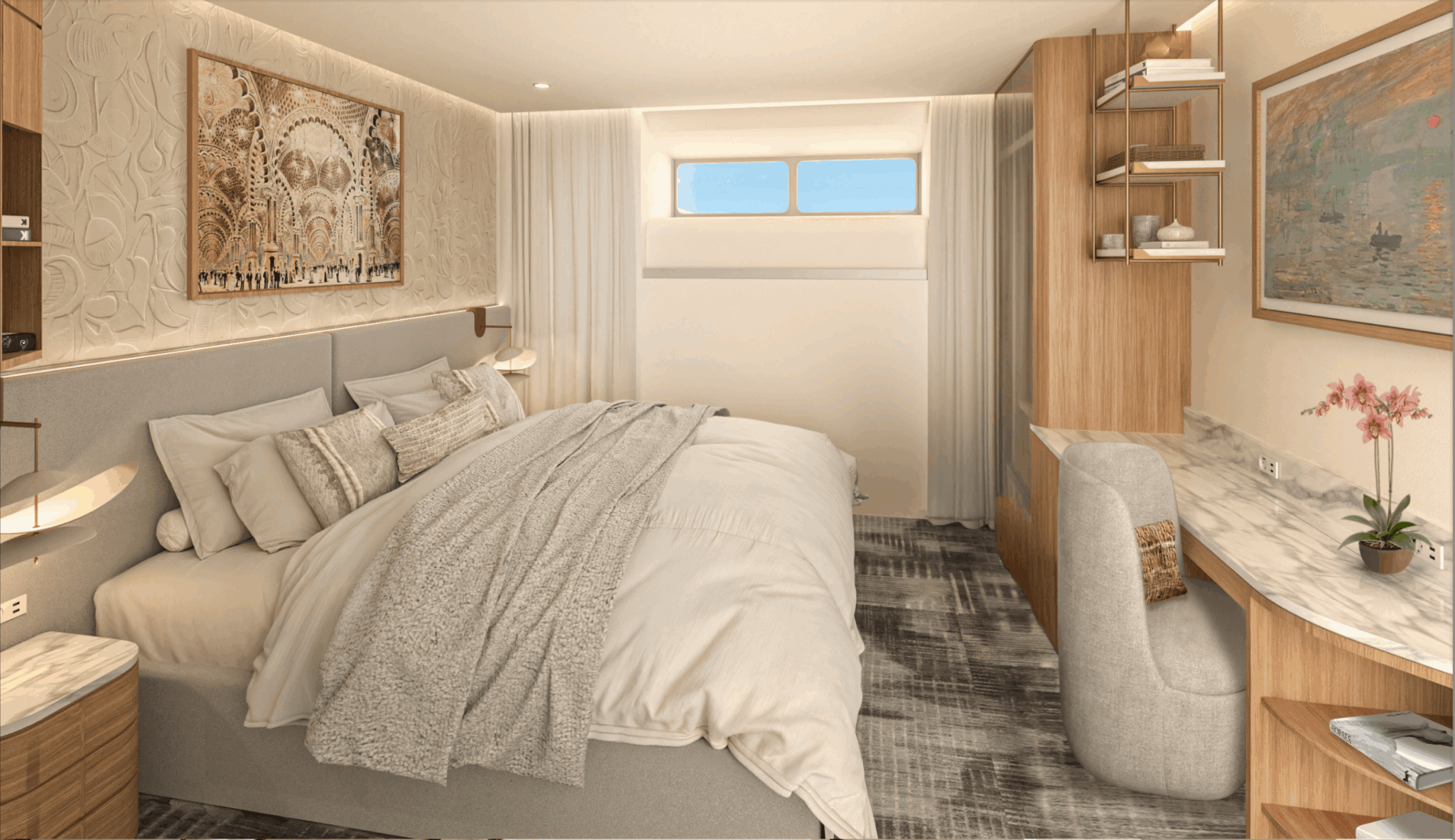 River View stateroom