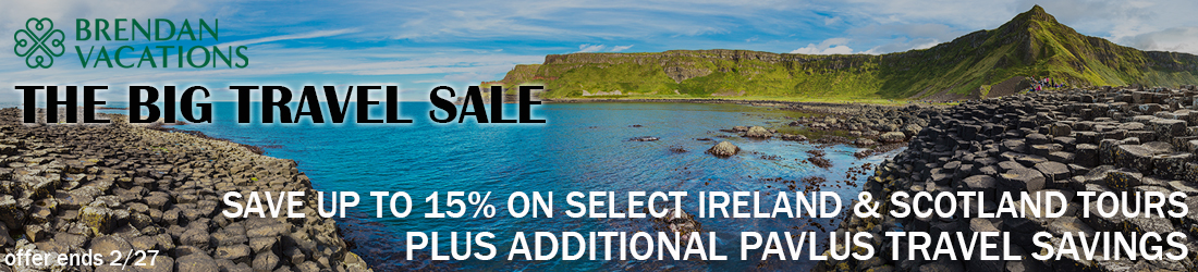 Brendan Big Travel Sale