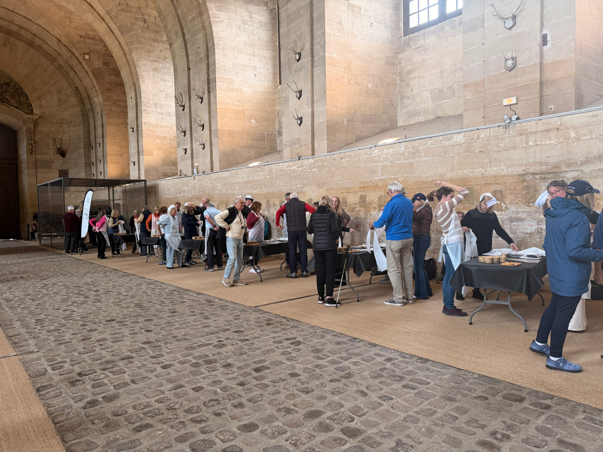 Guests on the Seine cruise