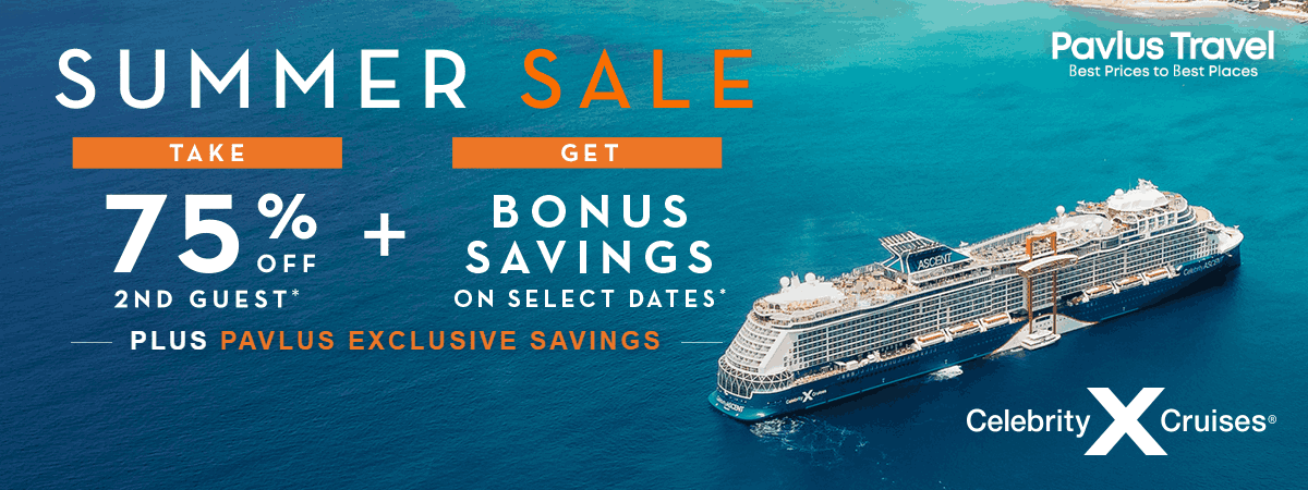 Pavlus Summer Sale &mdash; Celebrity Cruises