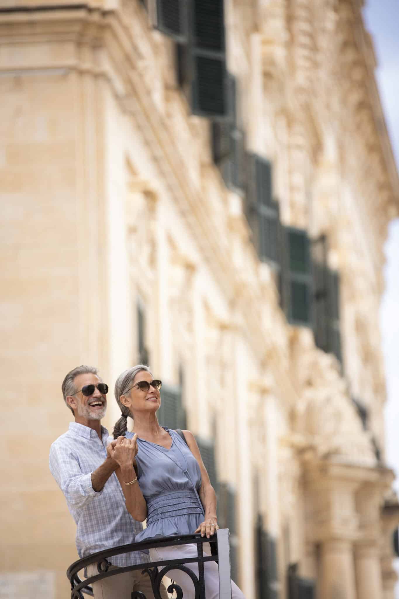 Couple Enjoying Malta